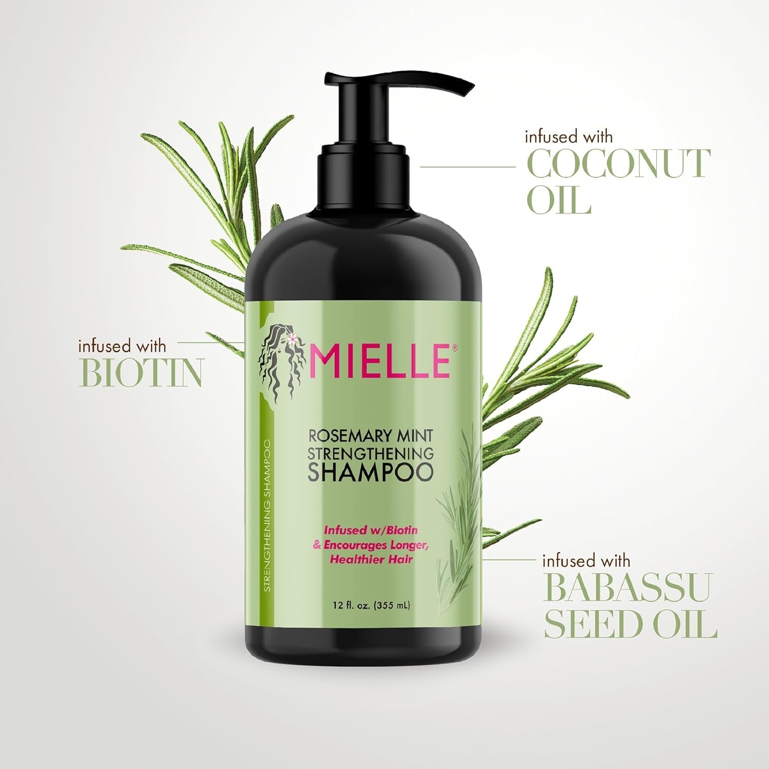 Rosemary Mint Biotin Boost – Strengthening Shampoo to Repair, Hydrate & Protect Hair