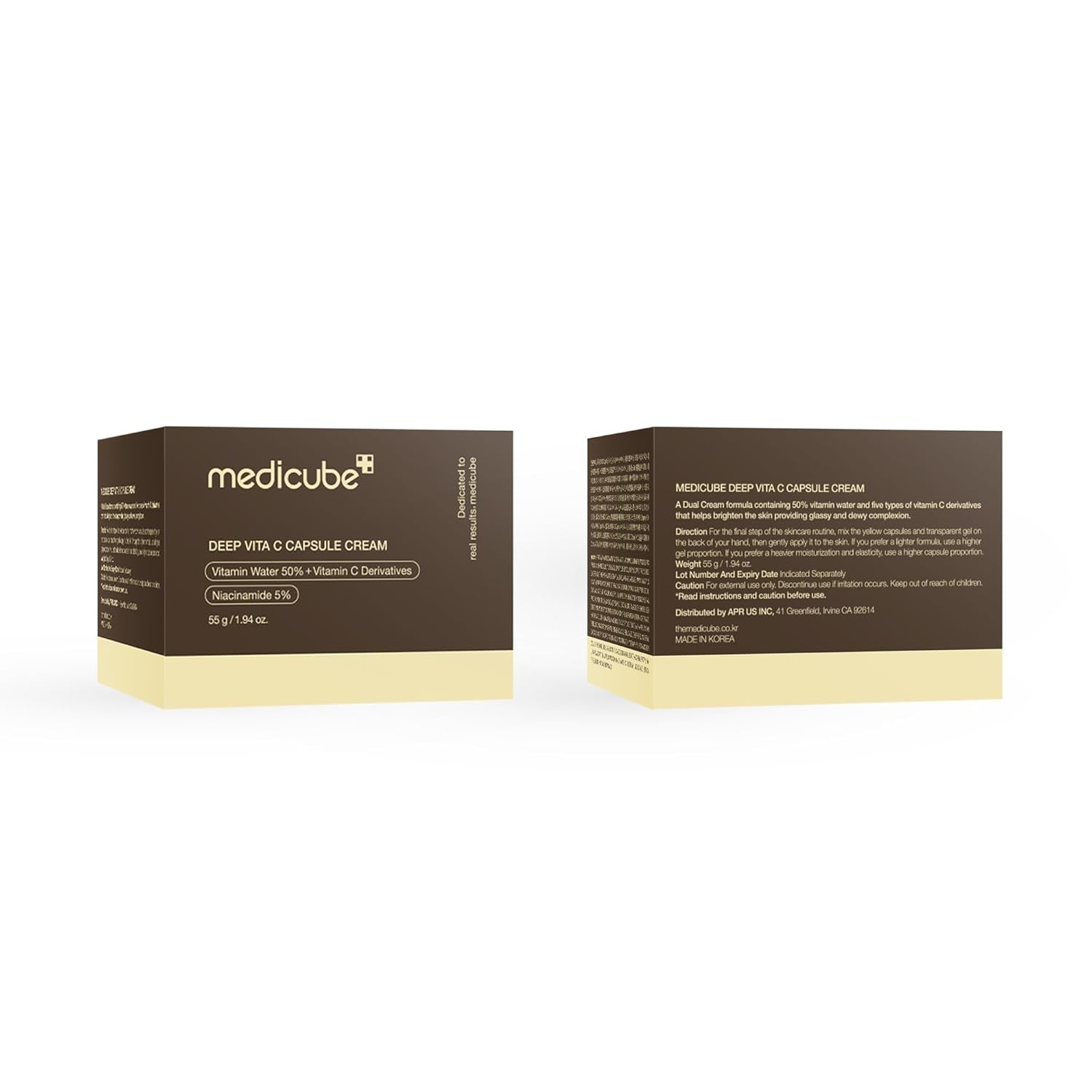 GlowFusion™ Vitamin C Capsule Gel – Deep Hydration & Brightening with Liposome Delivery | Korean Skincare for Wrinkles & Dull Skin | 1.94 oz