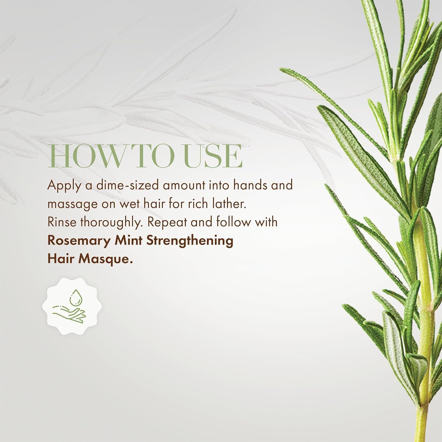 Rosemary Mint Biotin Boost – Strengthening Shampoo to Repair, Hydrate & Protect Hair