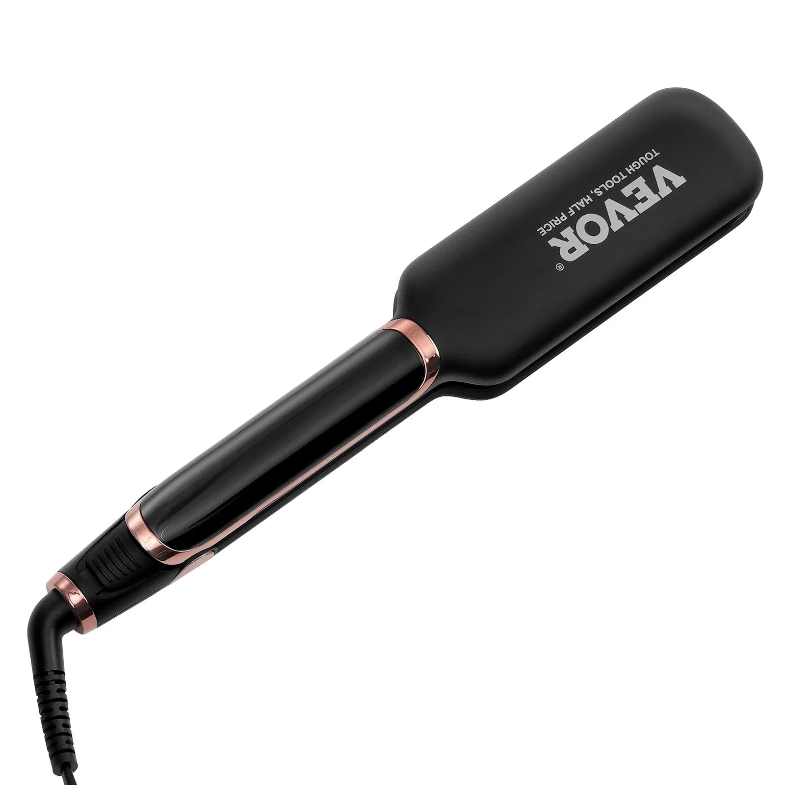 SKYSHALO 2-Inch Titanium Hair Straightener - Infrared Technology, Negative Ion Protection, Dual Voltage, LCD Display & 11 Adjustable Heat Settings for Salon-Quality Styling Anywhere!