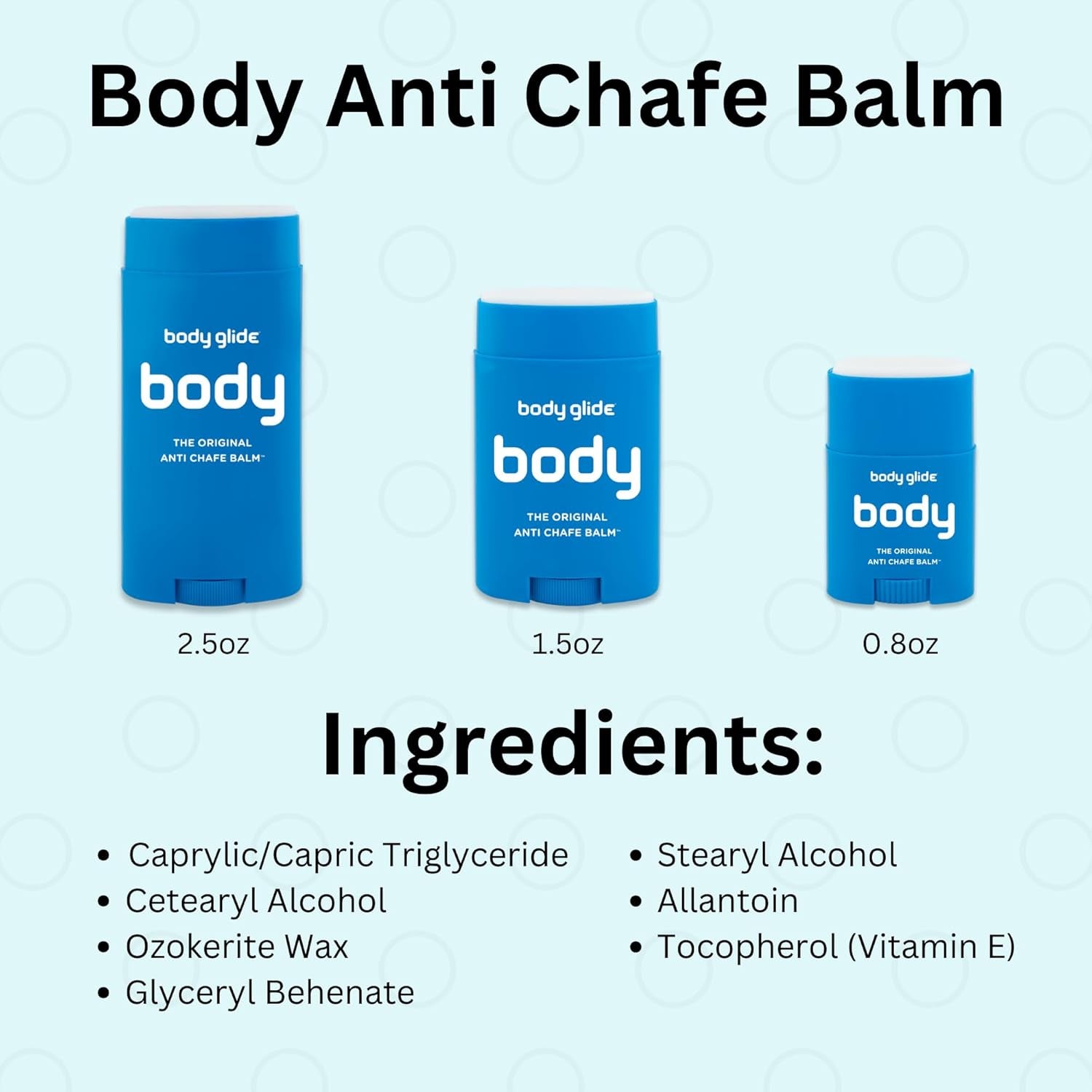 "Move Free – Anti-Chafe Balm Stick for Runners, Athletes & Everyday Comfort | Fights Friction on Thighs, Chest, Arms & More | 1.5 oz Original Formula
