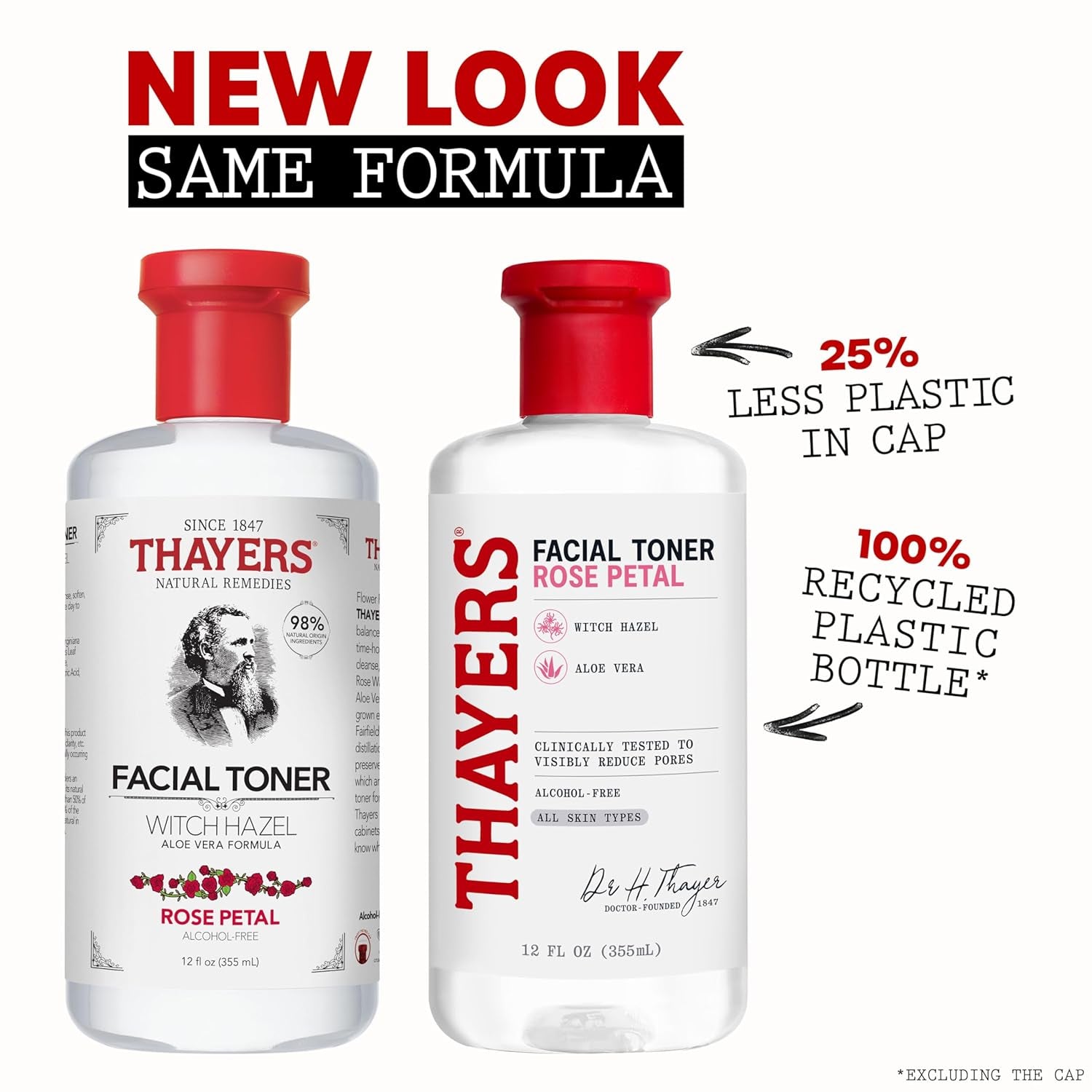 RoseBloom™ Witch Hazel Facial Toner – Alcohol-Free Hydration with Rose Petals for Glowing, Balanced Skin | 12 oz – All Skin Types