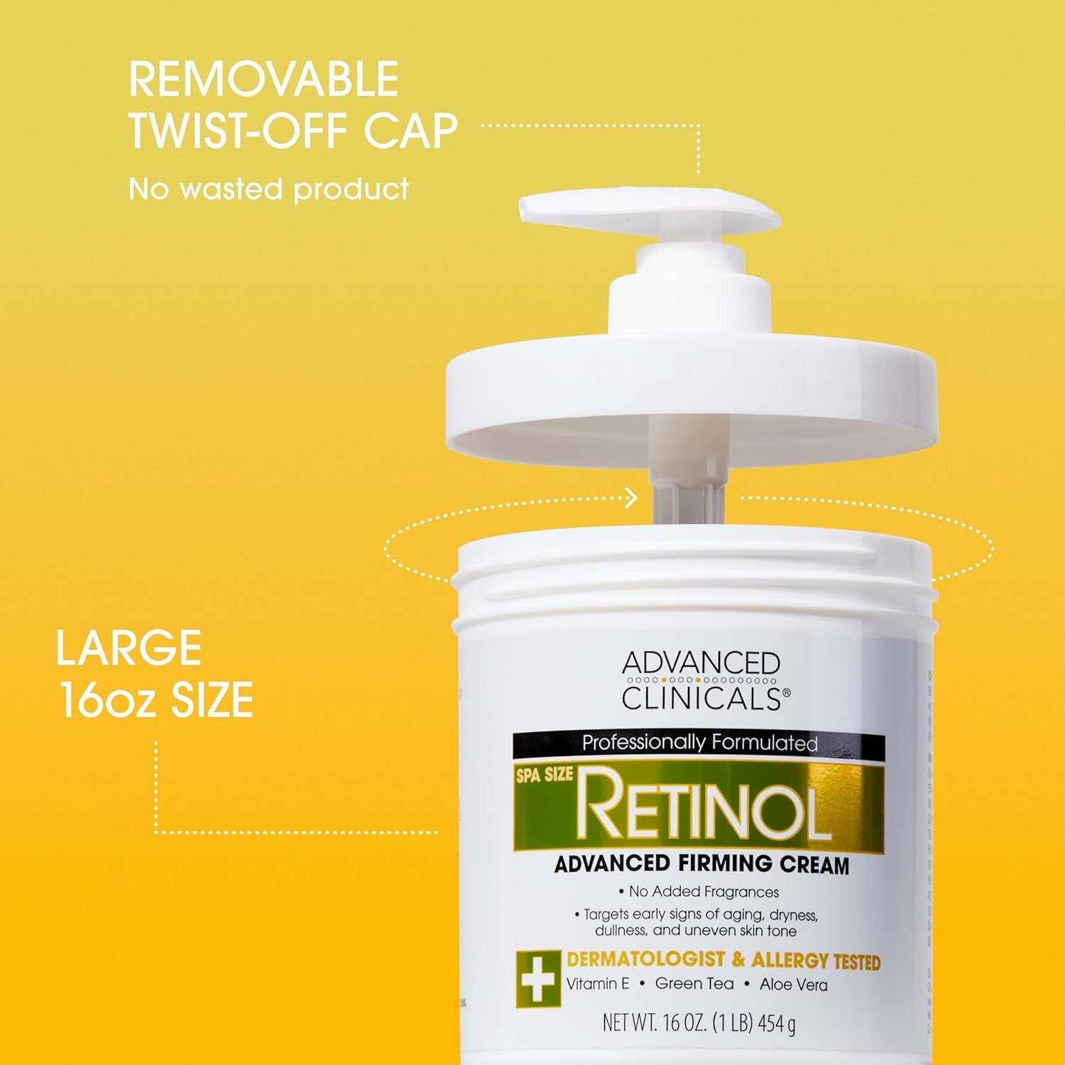 Tone & Glow Skincare Set – Retinol Body Lotion + Vitamin C Cream | 2-Piece System for Hydrating, Brightening & Smoothing Skin | For Women & Men