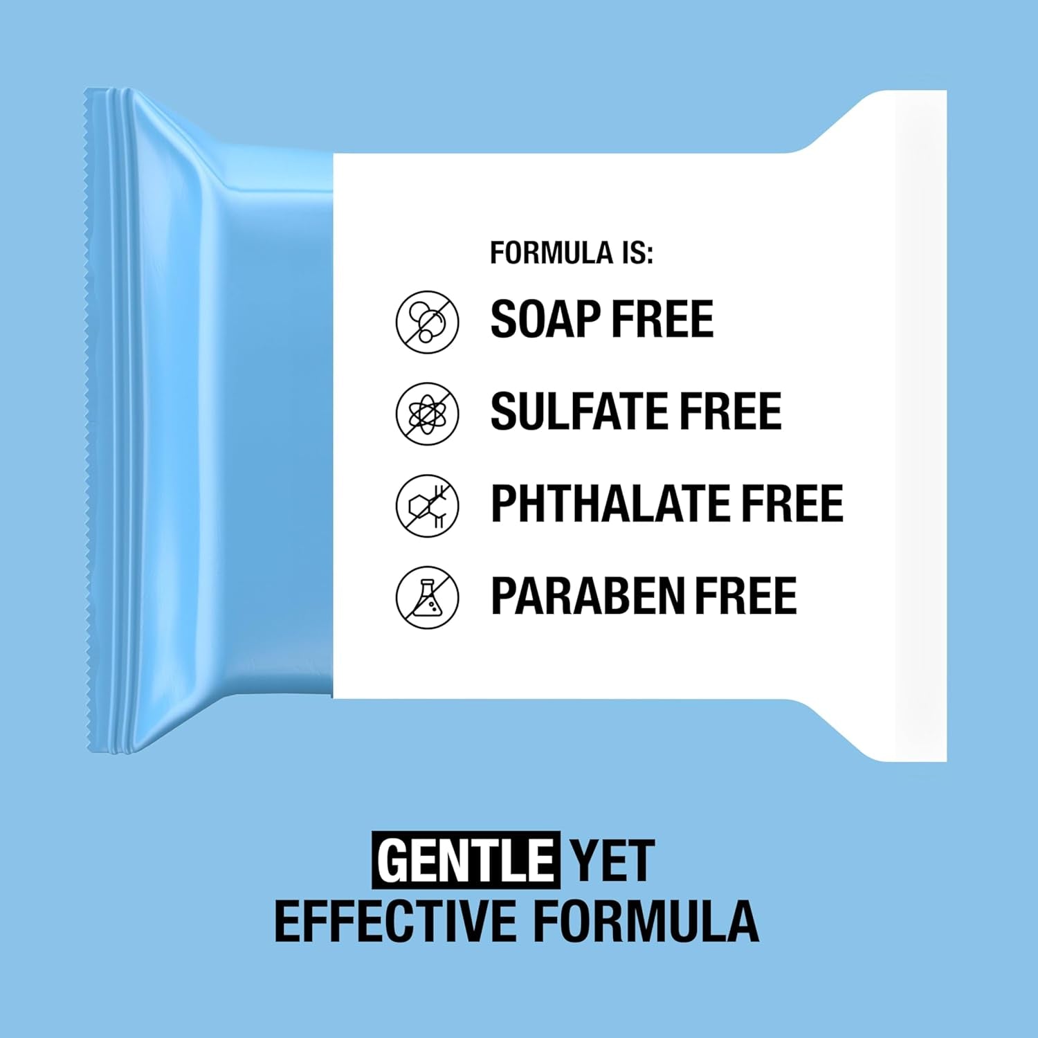 Glow & Go™ Makeup Remover Wipe Singles – 20 Individually Wrapped Facial Towelettes | Oil-Free, Alcohol-Free Daily Cleanse Anywhere