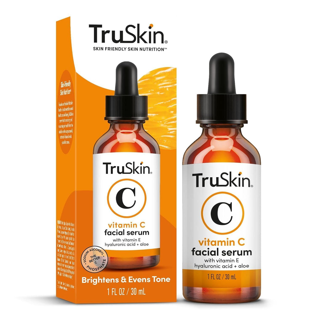 BrightBoost™ Vitamin C Serum – Anti-Aging Face Elixir with Hyaluronic Acid & Vitamin E | Evens Tone, Smooths Wrinkles & Boosts Glow | 1 fl oz