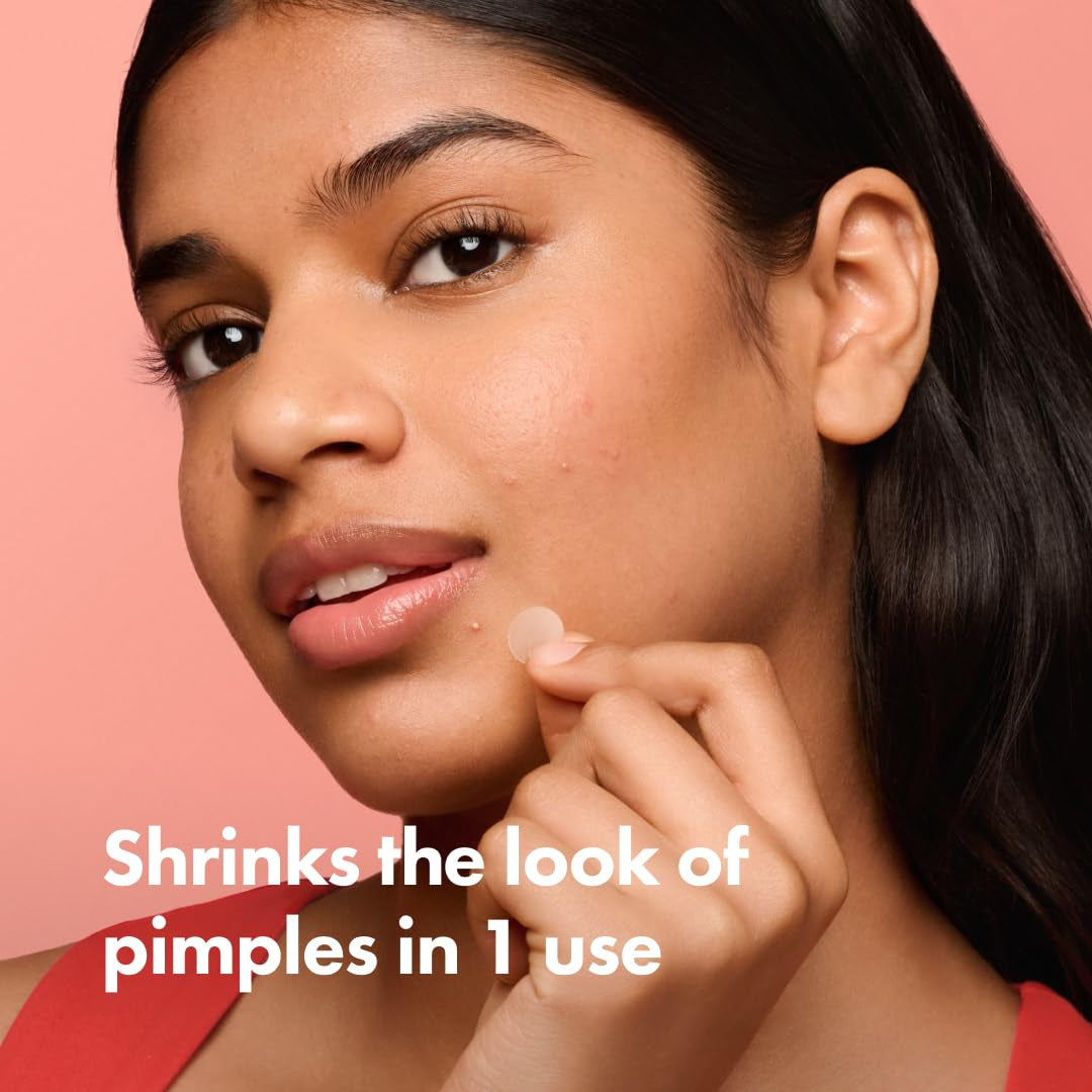 Hero™ Original Acne Patch – Fast-Acting Hydrocolloid Stickers That Shrink Pimples in 1 Use | 36 Spot-Saving Patches for Clearer Skin