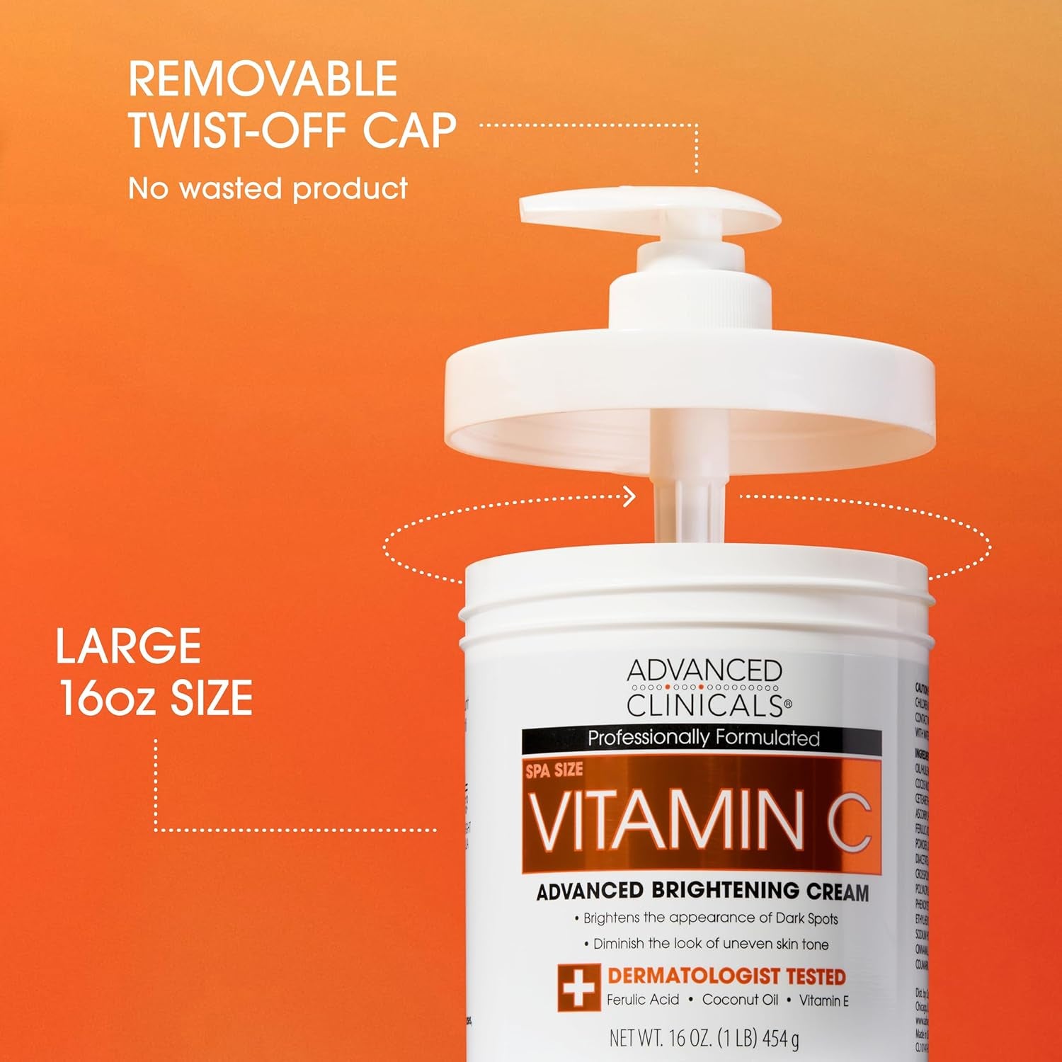 Tone & Glow Skincare Set – Retinol Body Lotion + Vitamin C Cream | 2-Piece System for Hydrating, Brightening & Smoothing Skin | For Women & Men