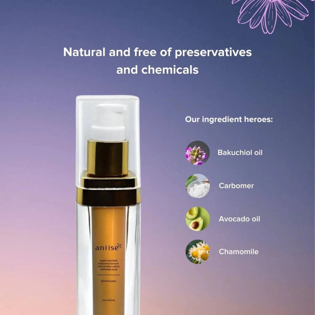 Botanical Glow: Bakuchiol Anti-Aging Serum – Plant-Powered Retinol Alternative for Smooth, Firm Skin