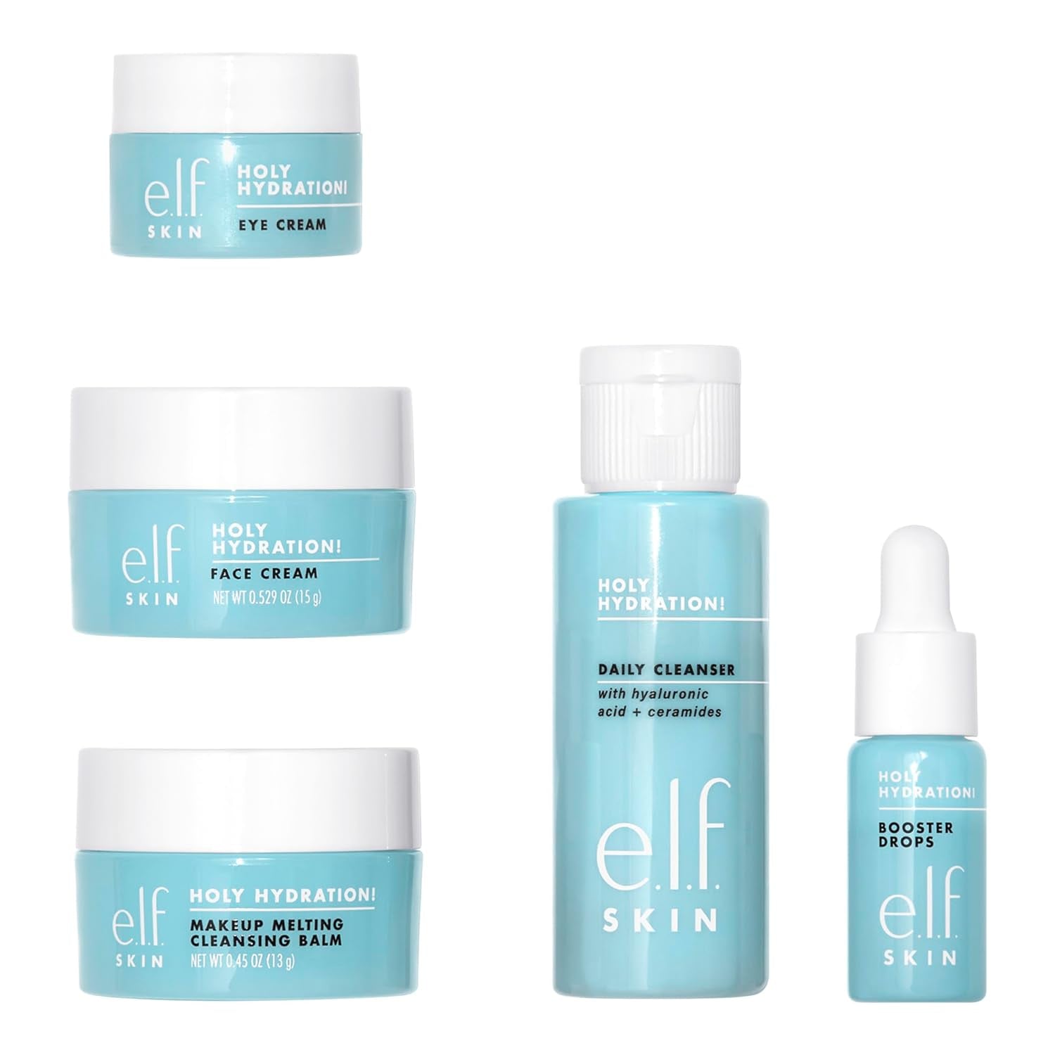 Holy Hydration!™ Mini Magic Kit – Cleanse, Moisturize & Glow with 4 Hydrating Skincare Favorites | Travel-Ready & TSA-Friendly