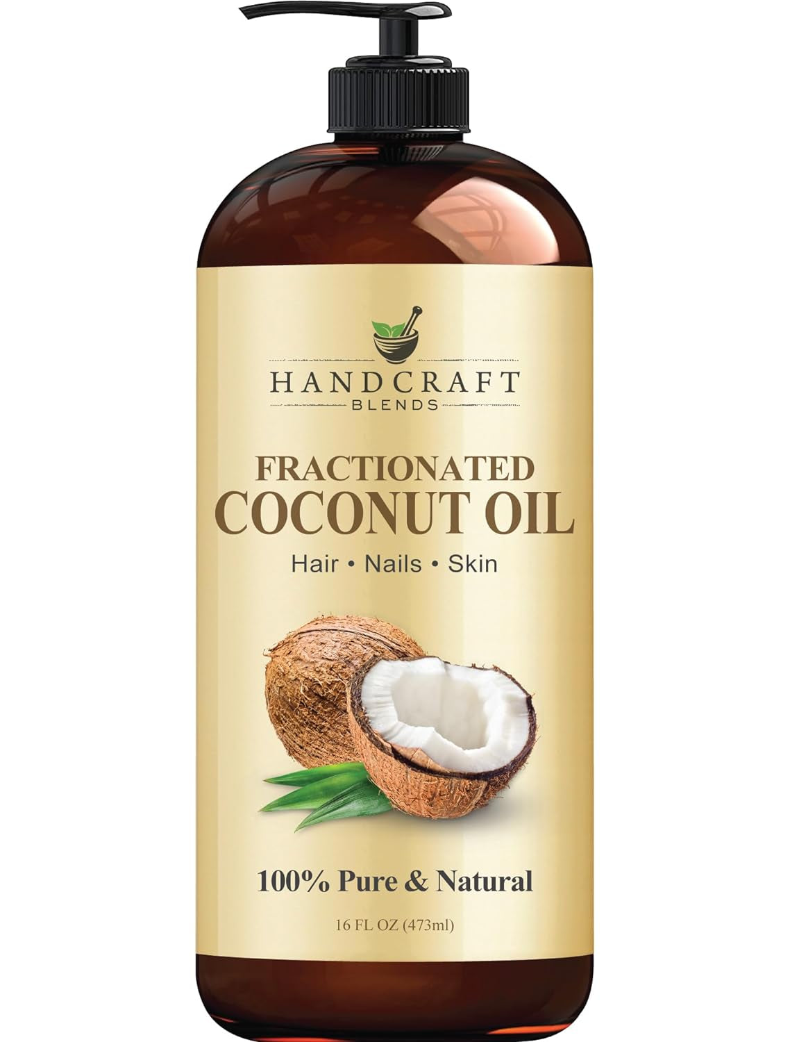 Liquid Silk – 100% Pure Fractionated Coconut Oil for Glowing Skin & Healthy Hair