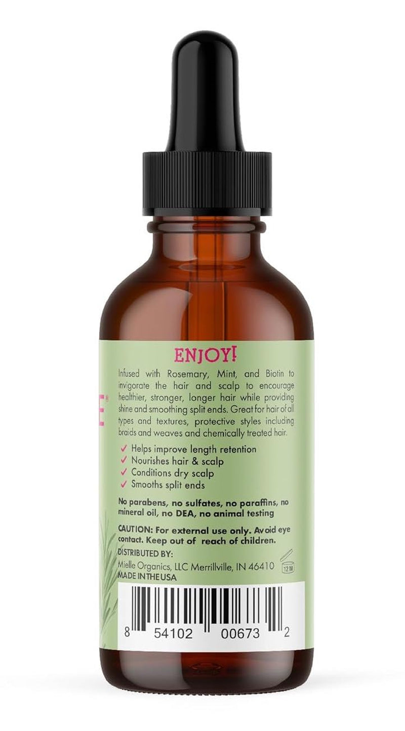 Rosemary Mint Power Boost – Strengthening Scalp & Hair Oil for All Hair Types