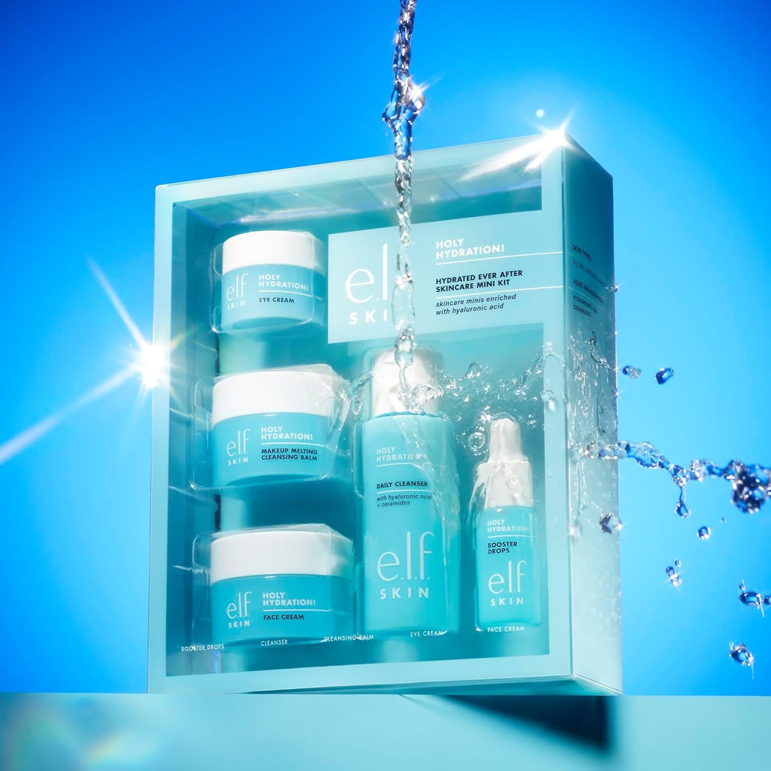 Holy Hydration!™ Mini Magic Kit – Cleanse, Moisturize & Glow with 4 Hydrating Skincare Favorites | Travel-Ready & TSA-Friendly