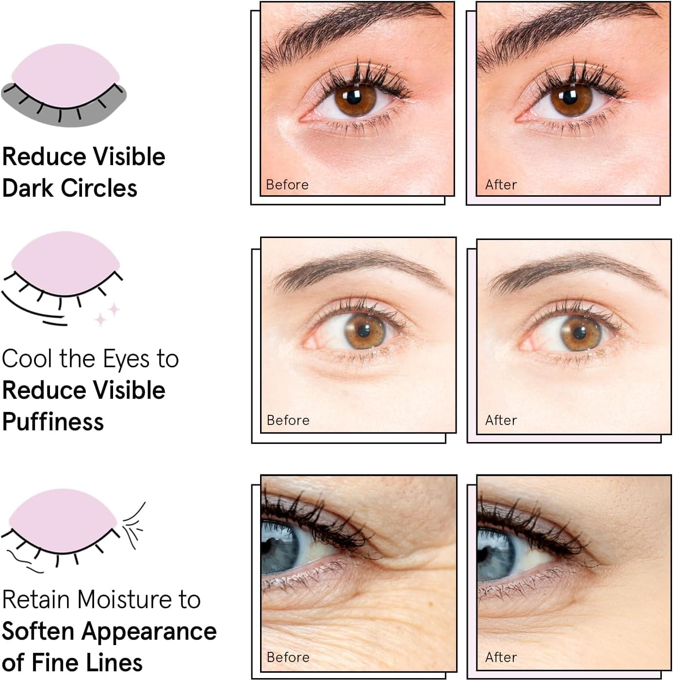GoldGlow™ Vegan Under Eye Patches – Travel Essentials for Brightening & Depuffing | Award-Winning Skincare Gift Set (24 Pairs)