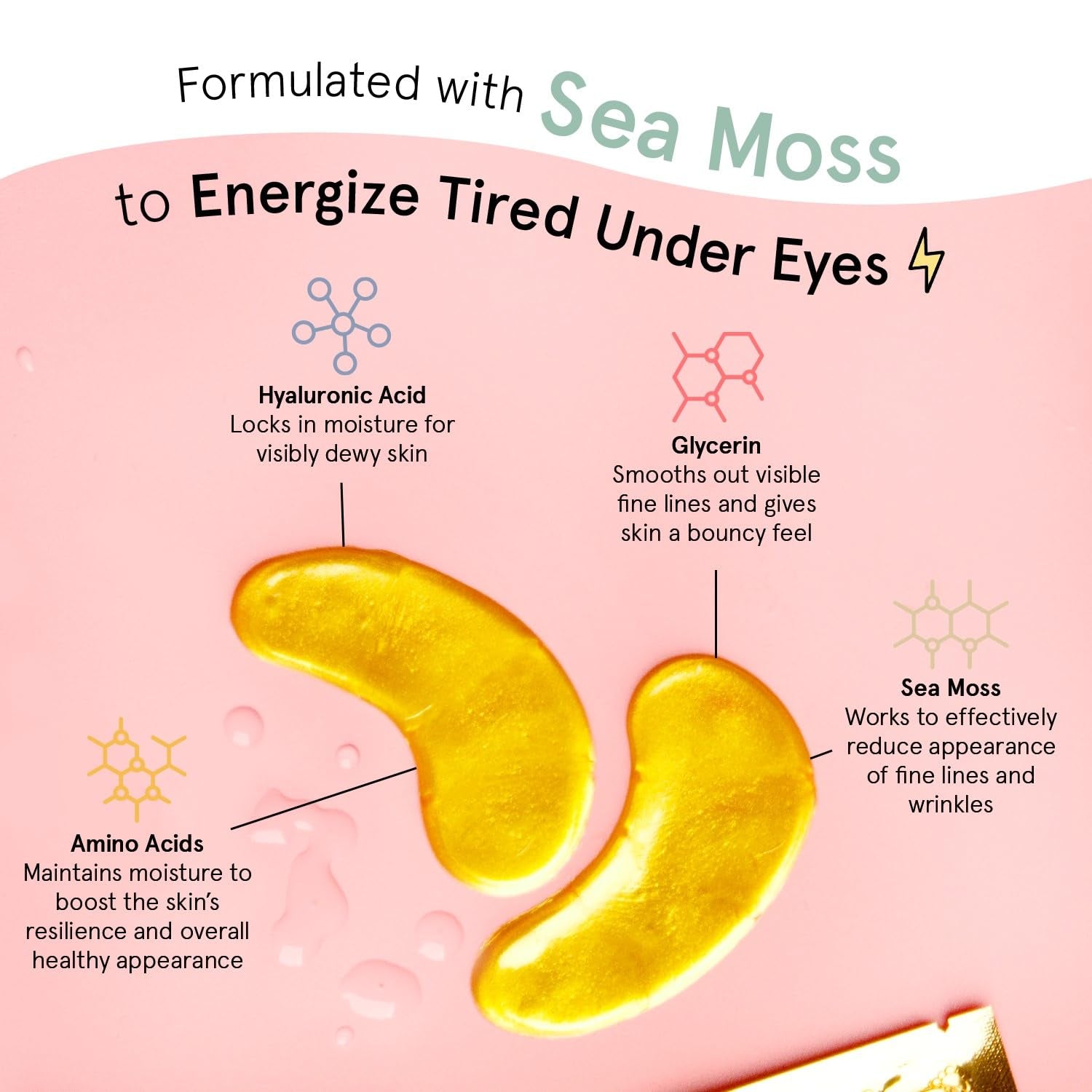 GoldGlow™ Vegan Under Eye Patches – Travel Essentials for Brightening & Depuffing | Award-Winning Skincare Gift Set (24 Pairs)