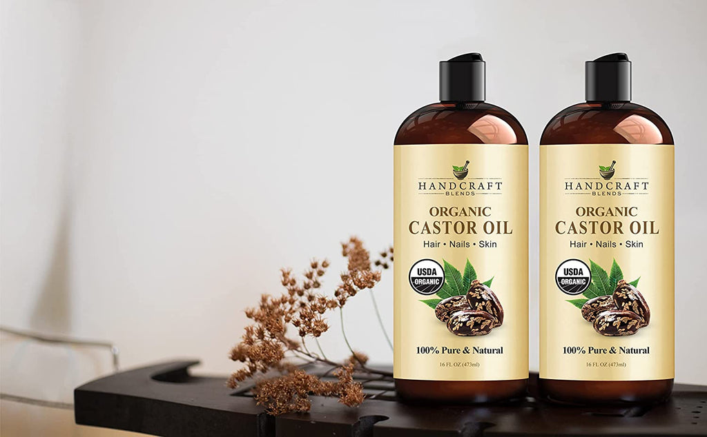 Nourish & Grow: Organic Castor Oil – 16oz | Premium Hair, Lash & Brow Booster – Expeller-Pressed & Hexane-Free