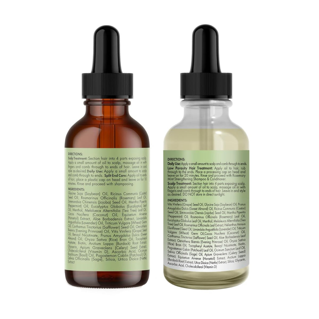 Mielle Men’s Power Pack – Rosemary Mint 5-Piece Grooming Bundle for Stronger, Healthier Hair
