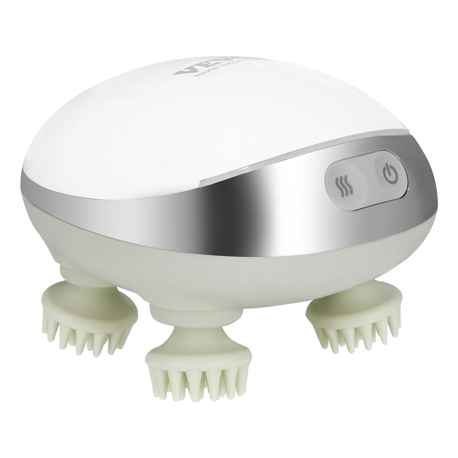Rechargeable VEVOR Electric Scalp Massager with Heat - Waterproof Relaxation at Your Fingertips!