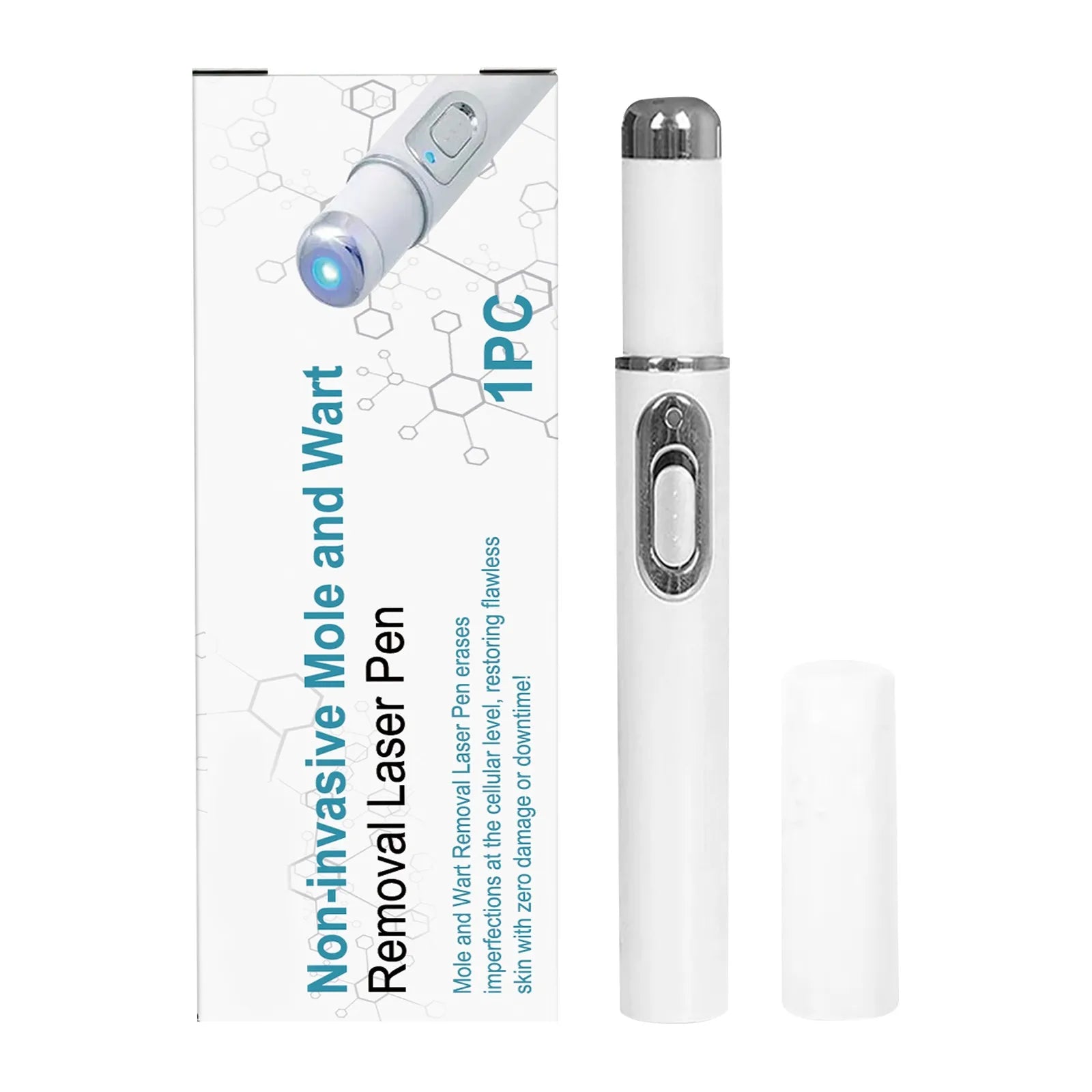 Blue Light Clear Pen – Fast & Easy Mole and Pigmentation Correction Without Pain or Scars