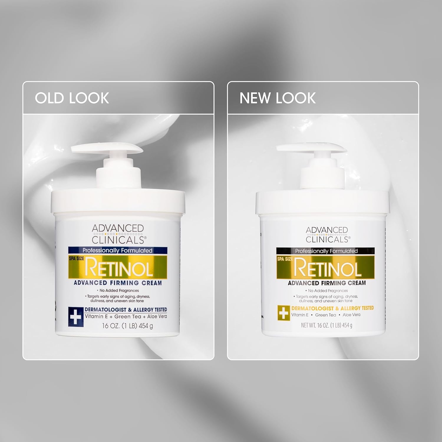 Tone & Glow Skincare Set – Retinol Body Lotion + Vitamin C Cream | 2-Piece System for Hydrating, Brightening & Smoothing Skin | For Women & Men