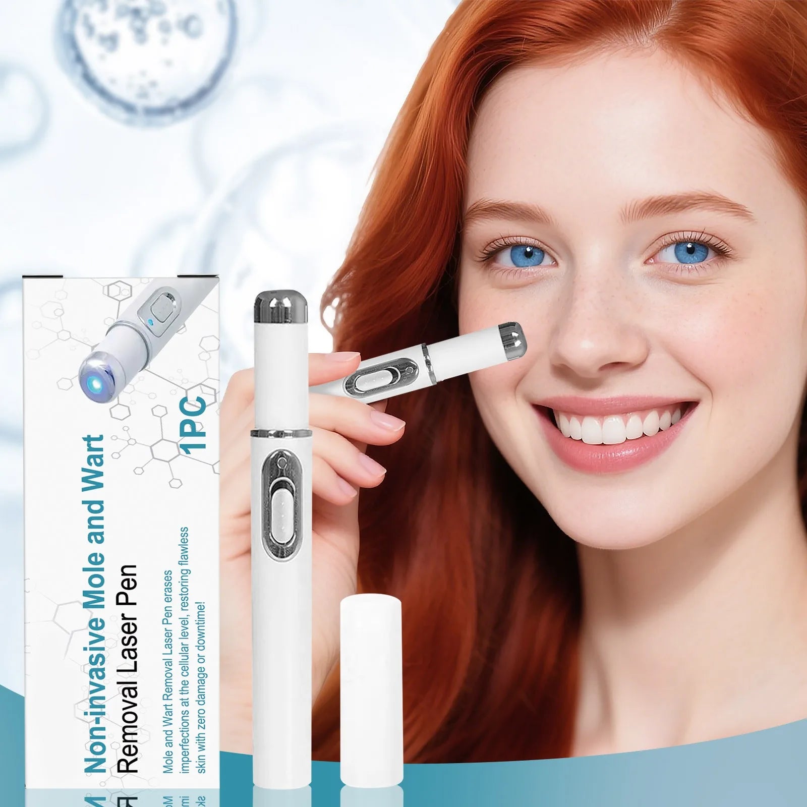 Blue Light Clear Pen – Fast & Easy Mole and Pigmentation Correction Without Pain or Scars