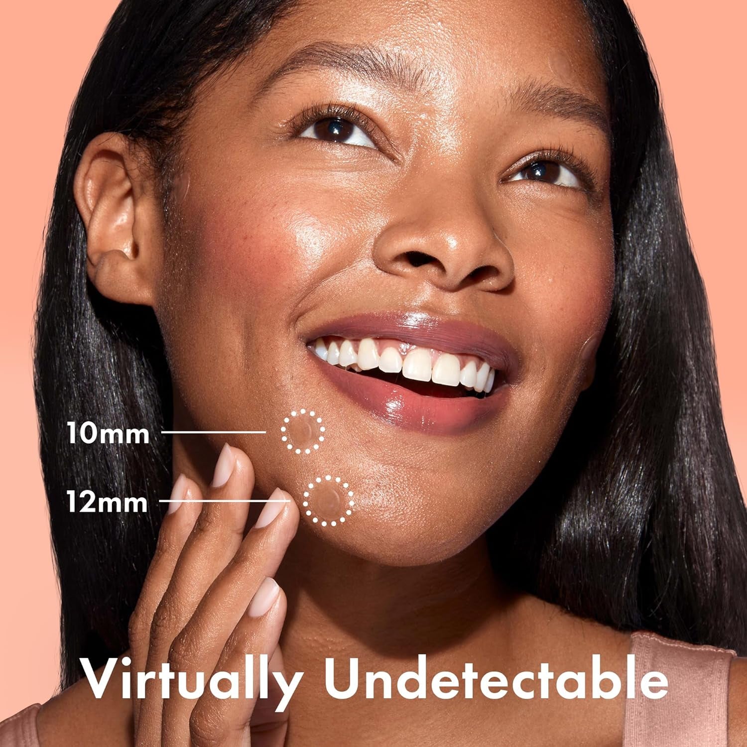 ClearSkin Miracle Patches – Invisible Hydrocolloid Dots That Shrink Pimples Fast | Korean Acne Care in 2 Sizes | 96 Spot Covers