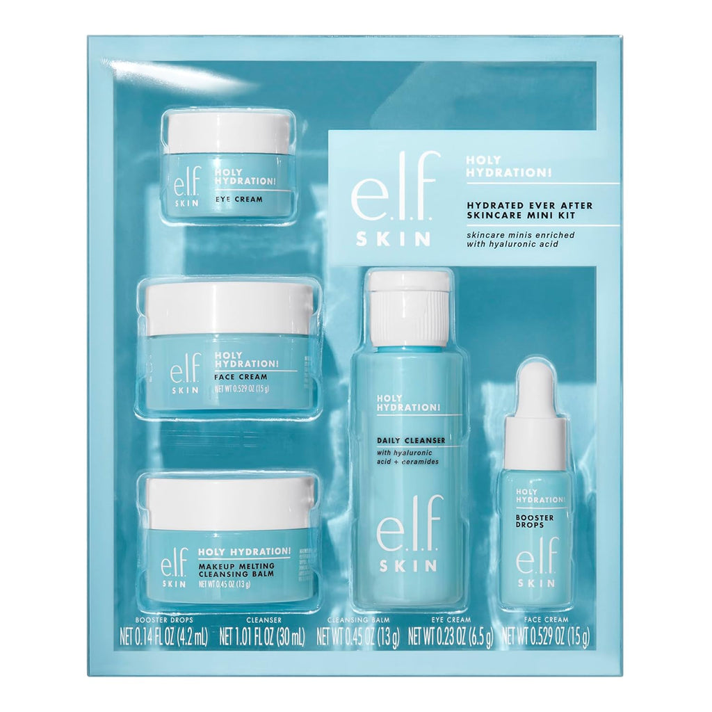 Holy Hydration!™ Mini Magic Kit – Cleanse, Moisturize & Glow with 4 Hydrating Skincare Favorites | Travel-Ready & TSA-Friendly