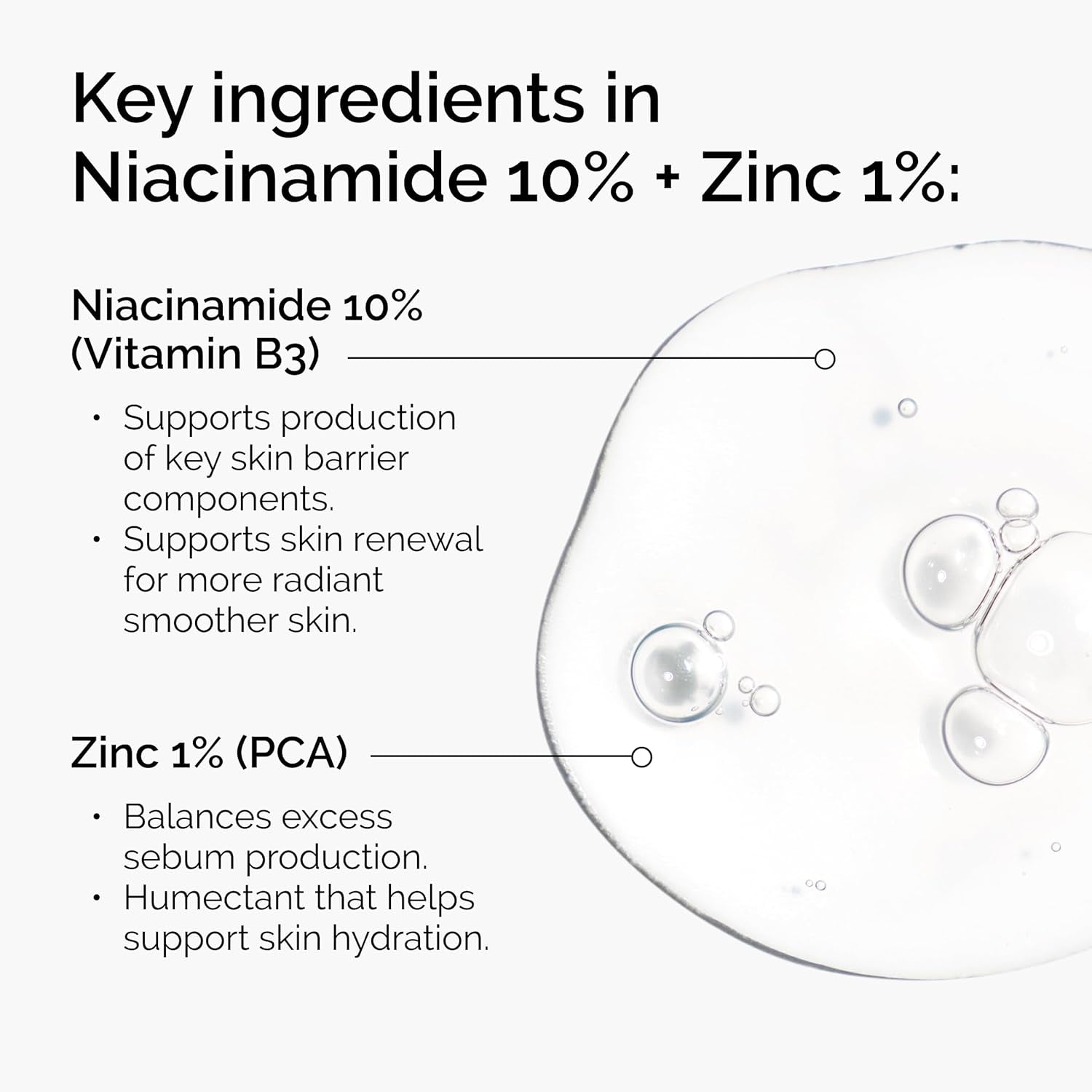 PorePerfect™ Niacinamide 10% + Zinc 1% Serum – Fights Blemishes, Controls Oil & Refines Texture | 1 fl oz Glow Boosting Treatment