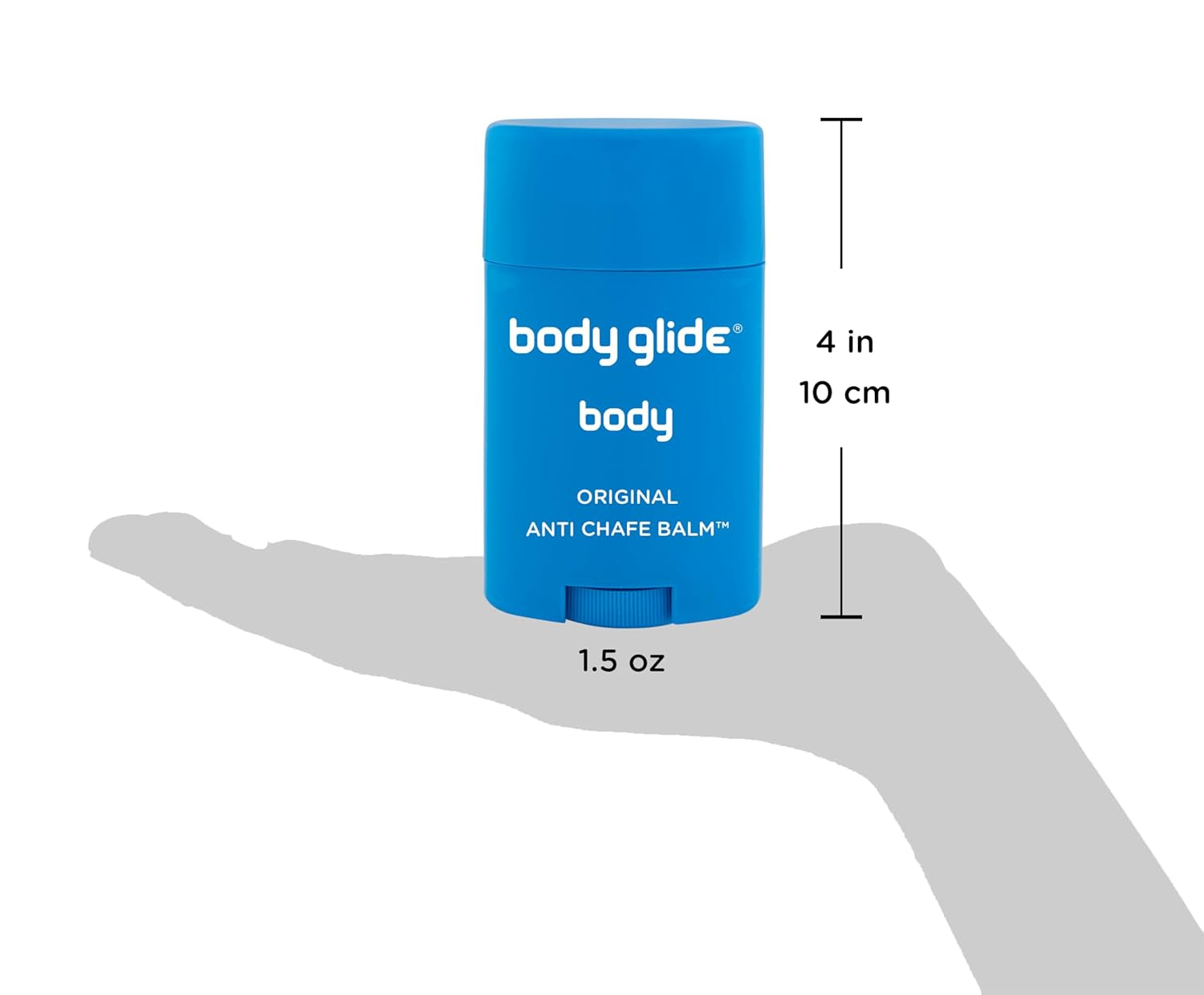 "Move Free – Anti-Chafe Balm Stick for Runners, Athletes & Everyday Comfort | Fights Friction on Thighs, Chest, Arms & More | 1.5 oz Original Formula