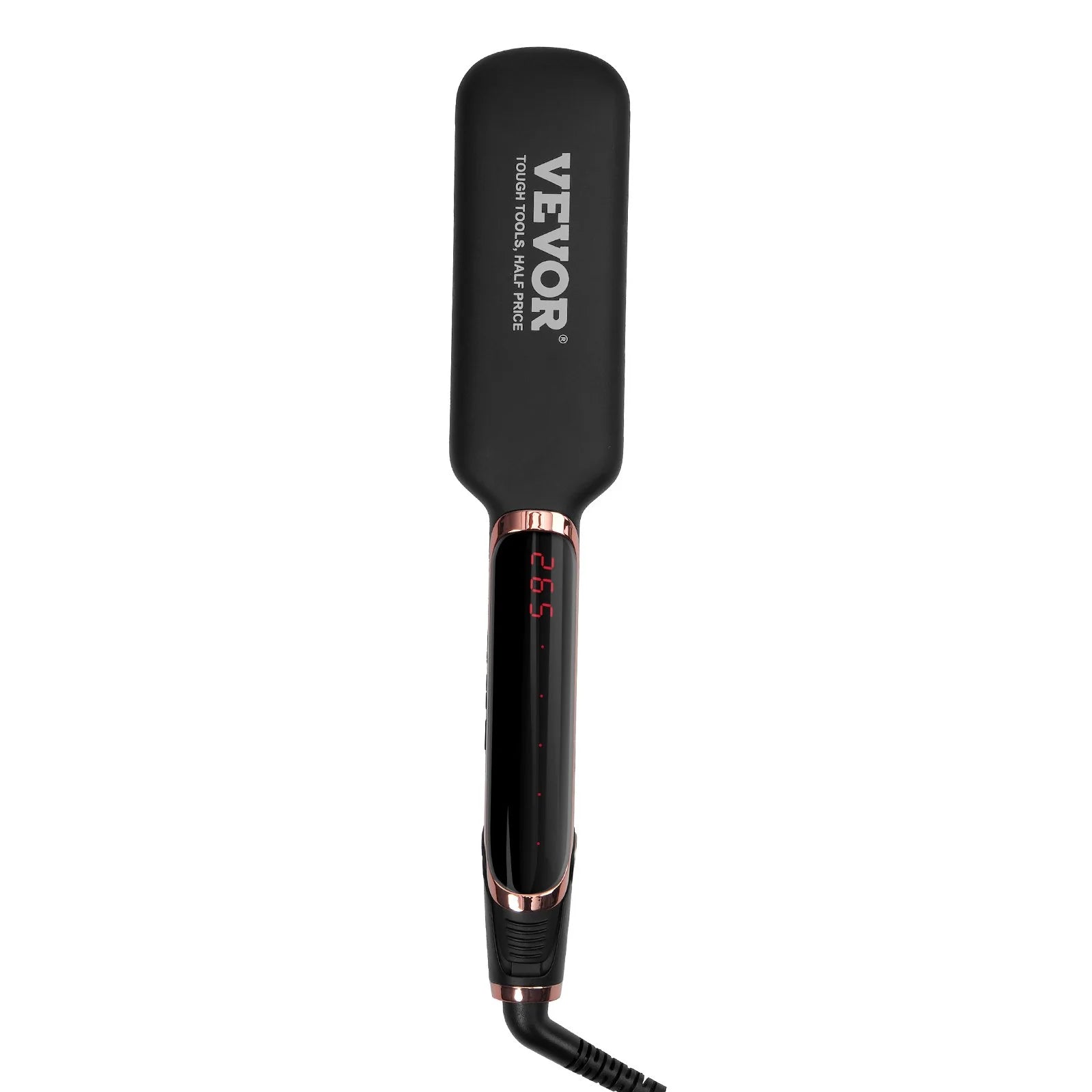 SKYSHALO 2-Inch Titanium Hair Straightener - Infrared Technology, Negative Ion Protection, Dual Voltage, LCD Display & 11 Adjustable Heat Settings for Salon-Quality Styling Anywhere!