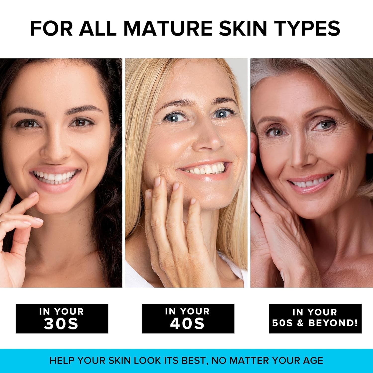 HydraFirm™ Collagen Retinol Cream – Daily Face Moisturizer with Hyaluronic Acid | Tightens & Nourishes Face, Neck & Chest | 1.7 fl oz | Day & Night Use