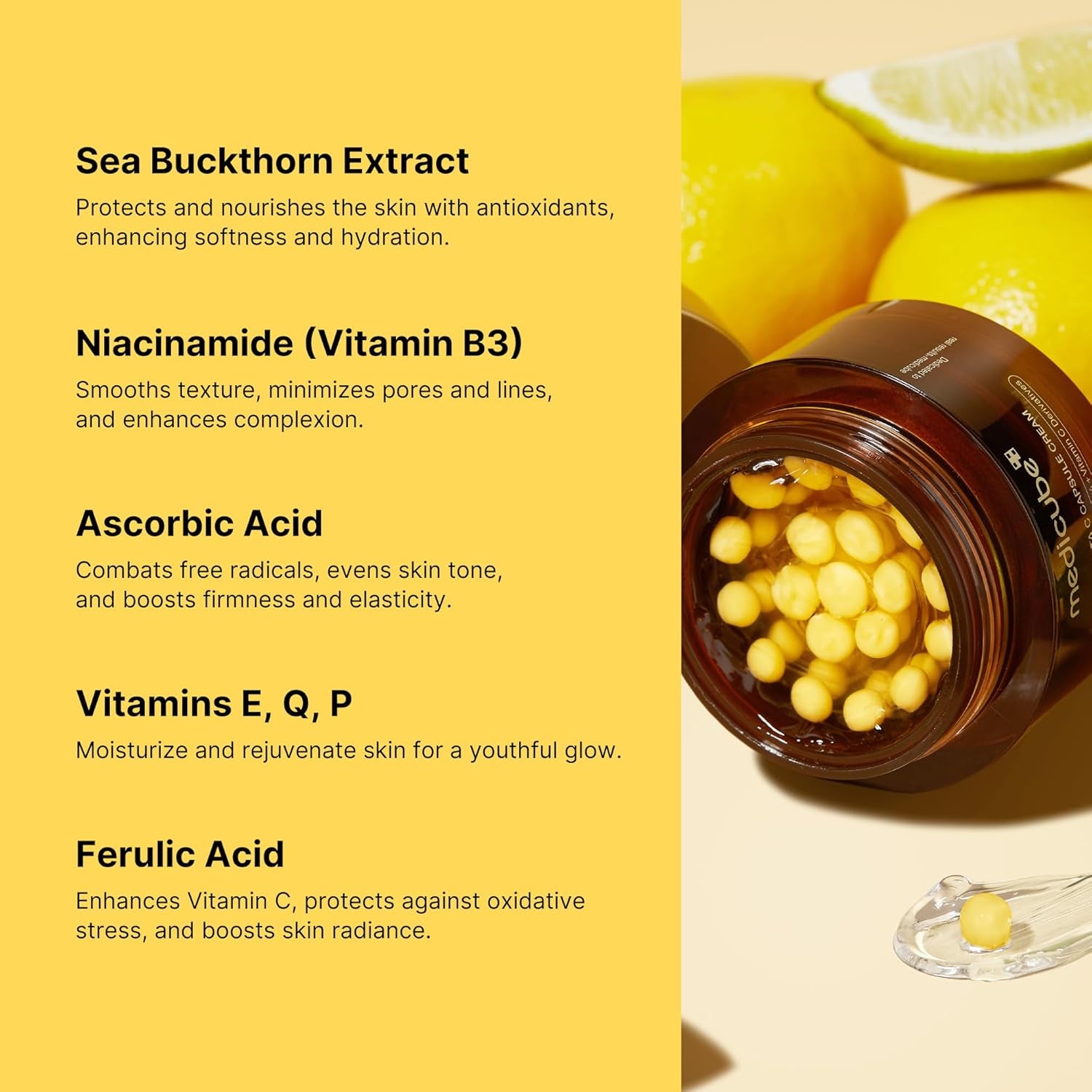 GlowFusion™ Vitamin C Capsule Gel – Deep Hydration & Brightening with Liposome Delivery | Korean Skincare for Wrinkles & Dull Skin | 1.94 oz